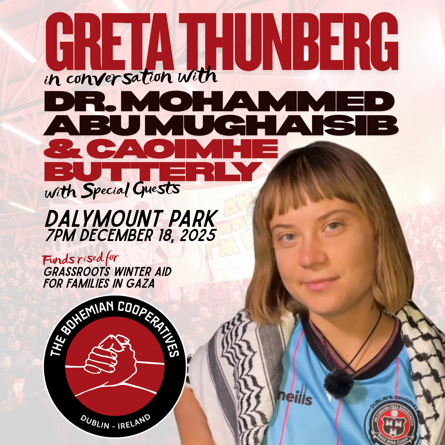 Event image An Evening of Words and Songs for Gaza