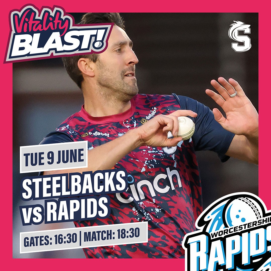 Event image Steelbacks V Worcestershire Rapids