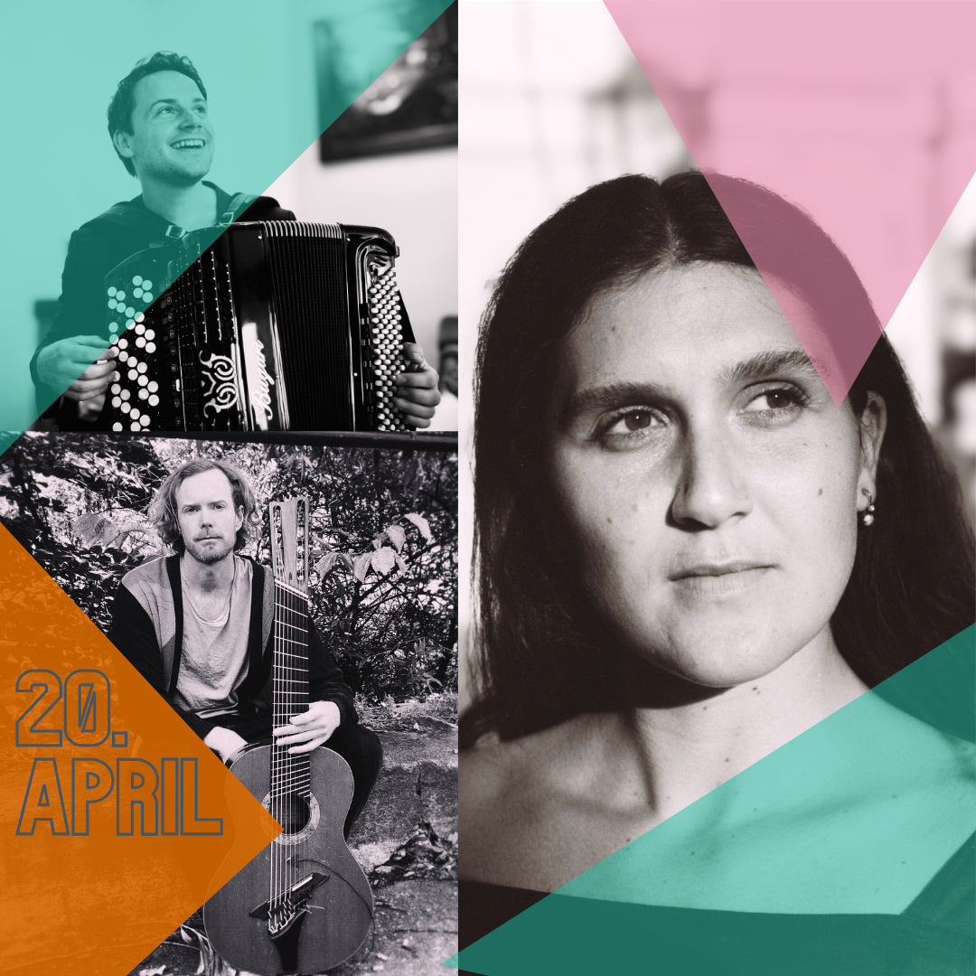 Event image Gabriela Garrubo, Heine Bugge og Per Olav Kobberstad  - Sør i Amerika!