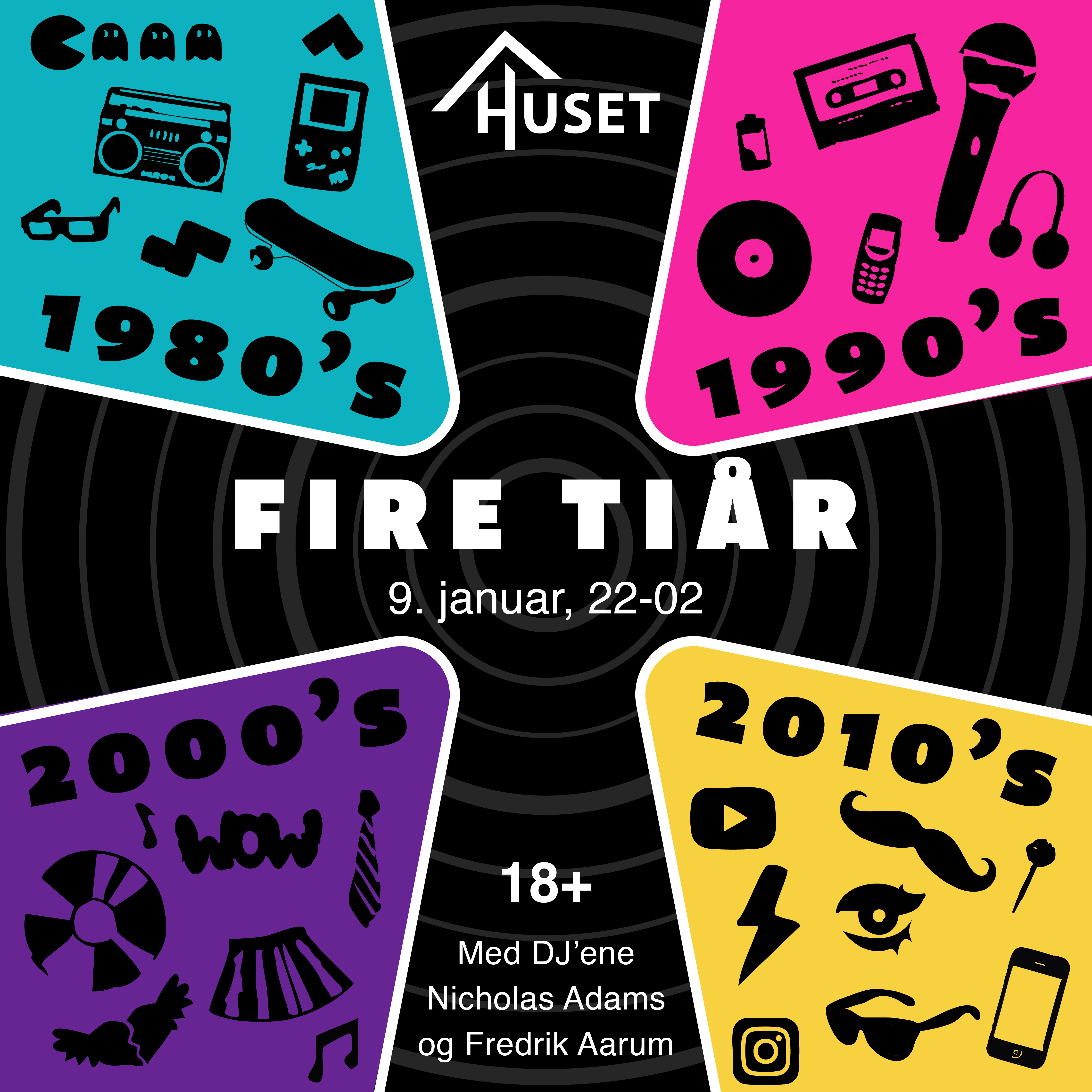 Event image FIRE TIÅR // Huset Gjøvik