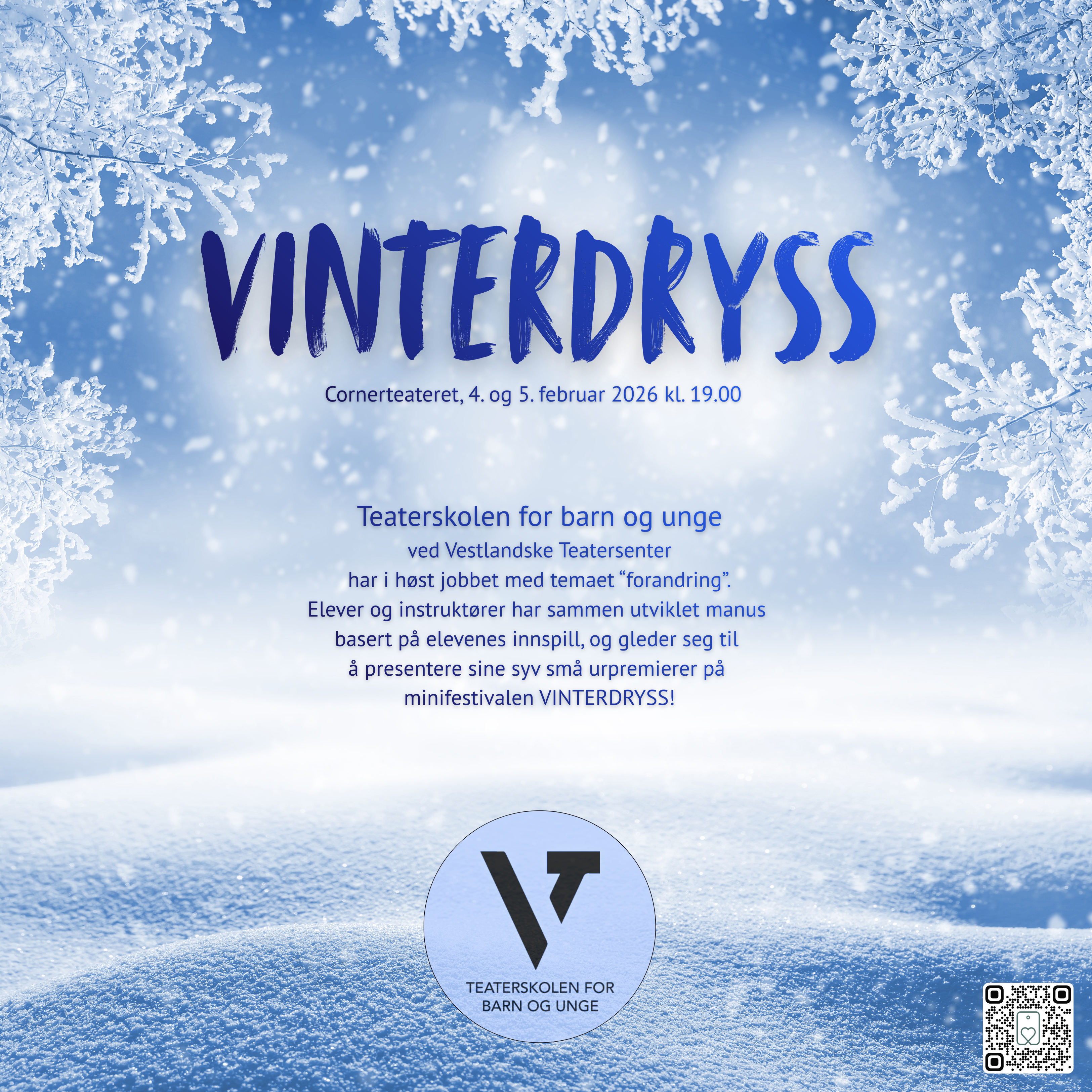 Event image VINTERDRYSS 2026 onsdag, 4. februar kl. 19