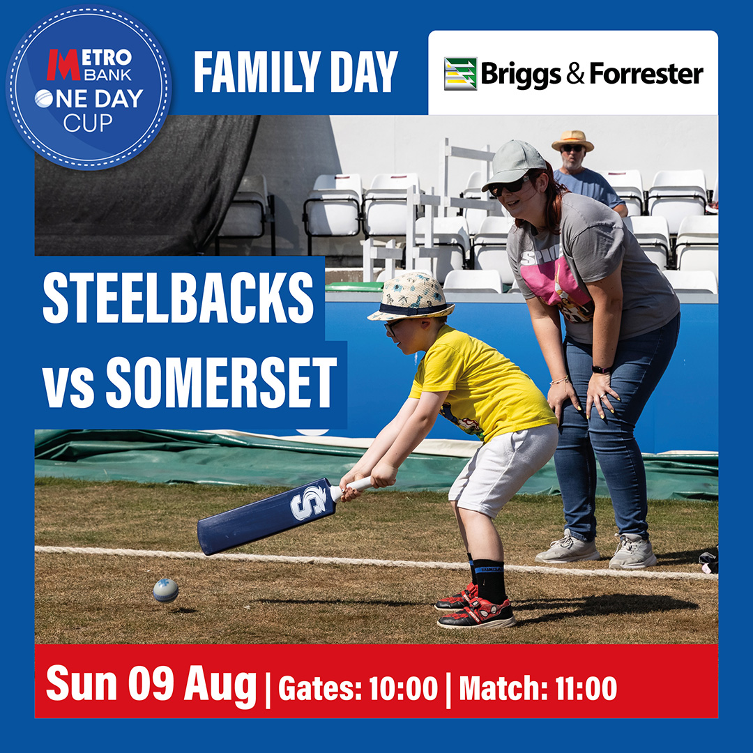 Event image Northamptonshire Steelbacks V Somerset | Family Day | Metro Bank One Day Cup 