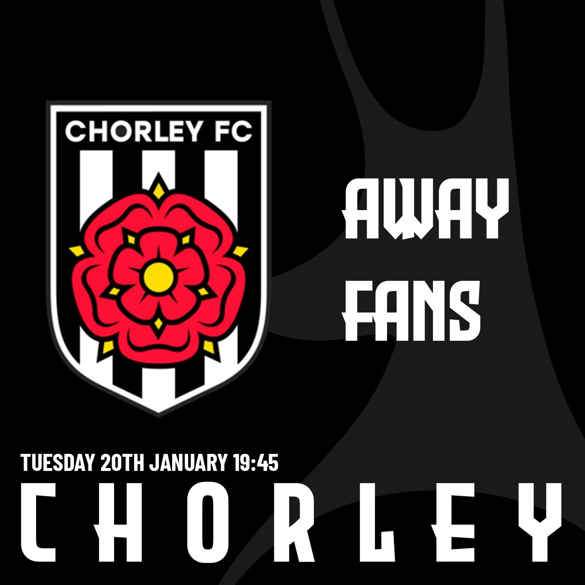 Event image 25.26 AFC Telford Utd v Chorley FC - Away