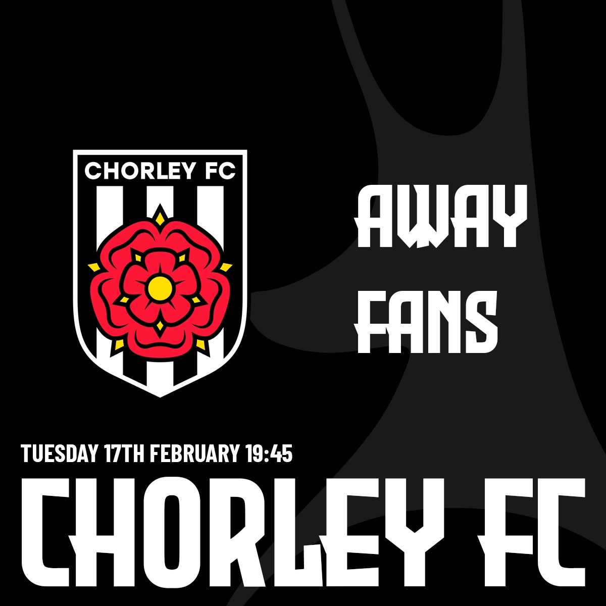 Event image 25.26 AFC Telford Utd v Chorley FC - Away