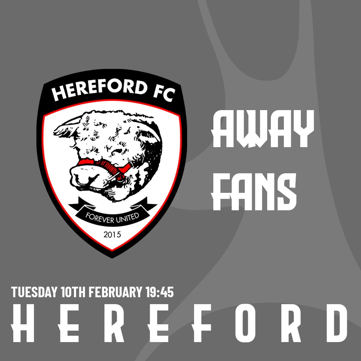Event image 25.26 AFC Telford Utd v Hereford Utd FC - Away