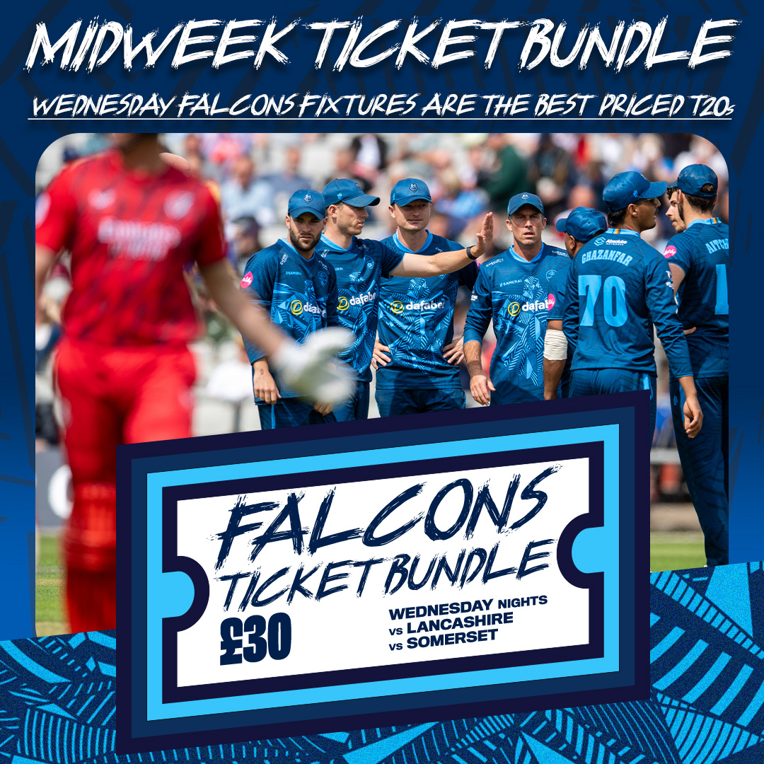 Event image Falcons Midweek T20 Bundle 