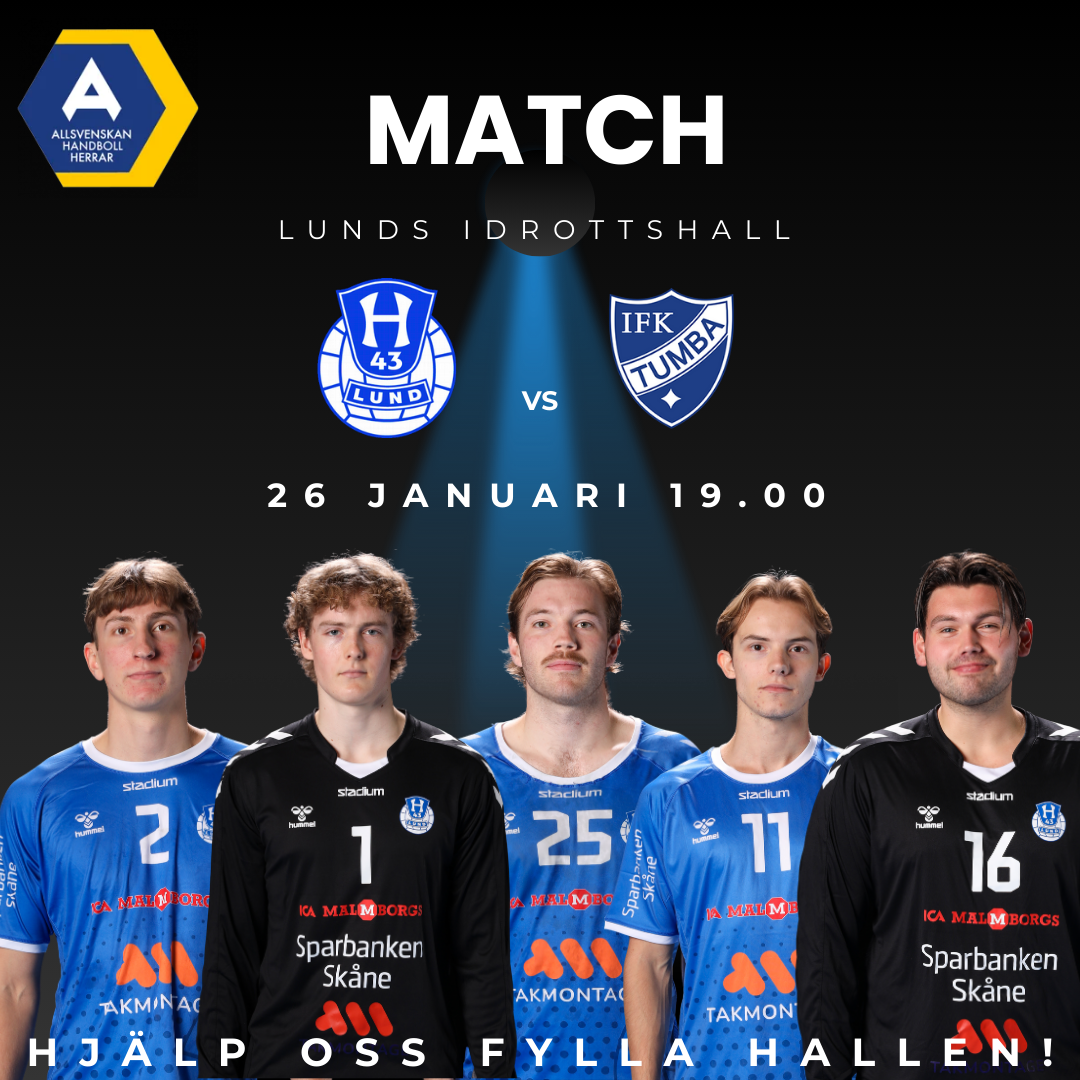 Event image H43 Lund HF - Tumba HK