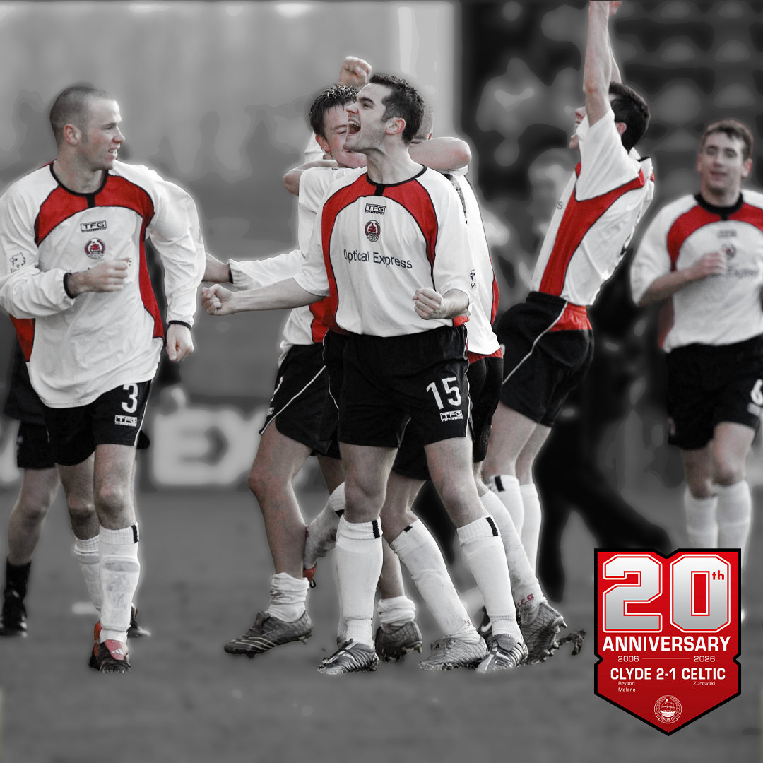 Event image 20 Years On: Clyde 2-1 Celtic
