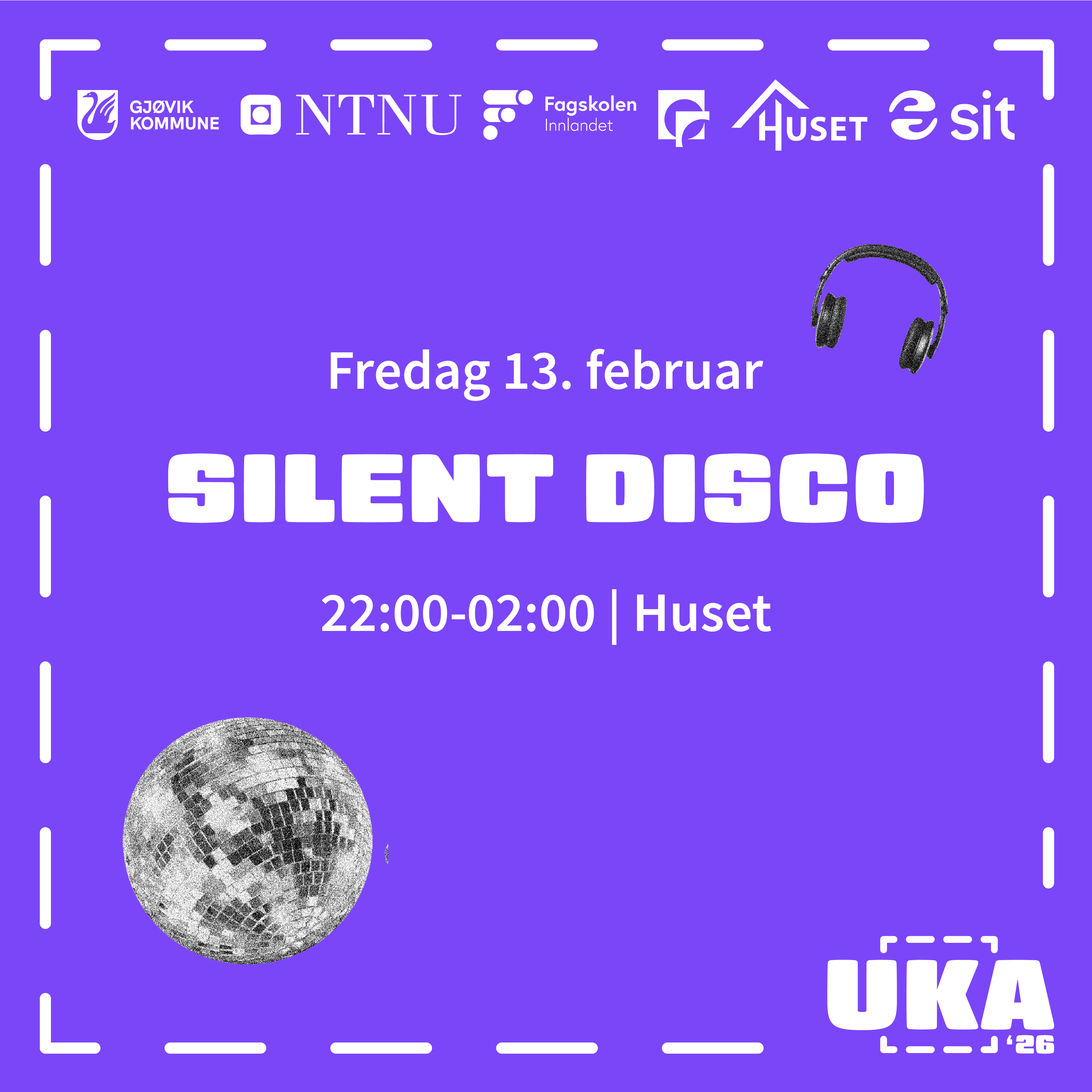 Event image Silent Disco // UKA 2026
