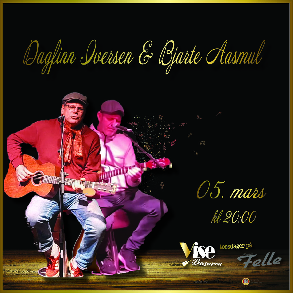 Event image Dagfinn Iversen og Bjarte Aasmul til ViseBasaren