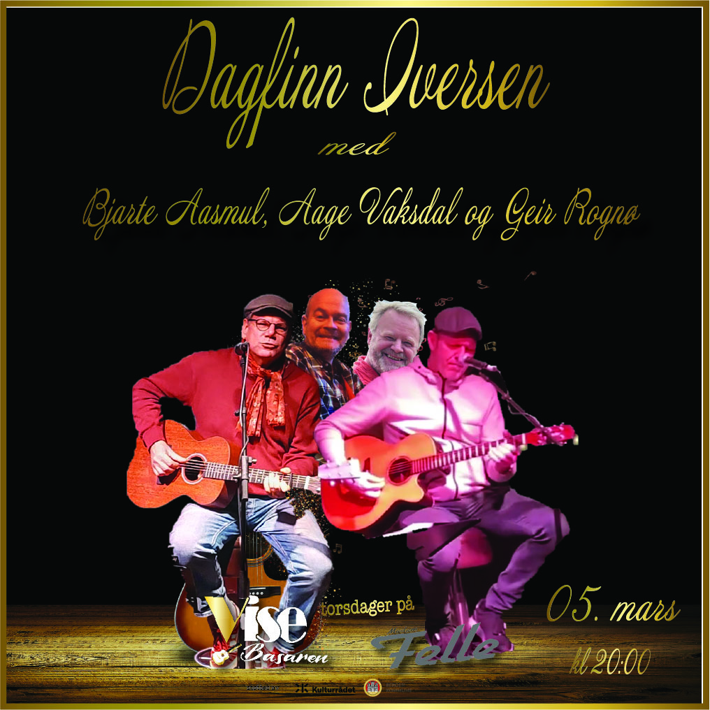 Event image Dagfinn Iversen, Bjarte Aasmul, Aage Vaksdal og Geir Rognø