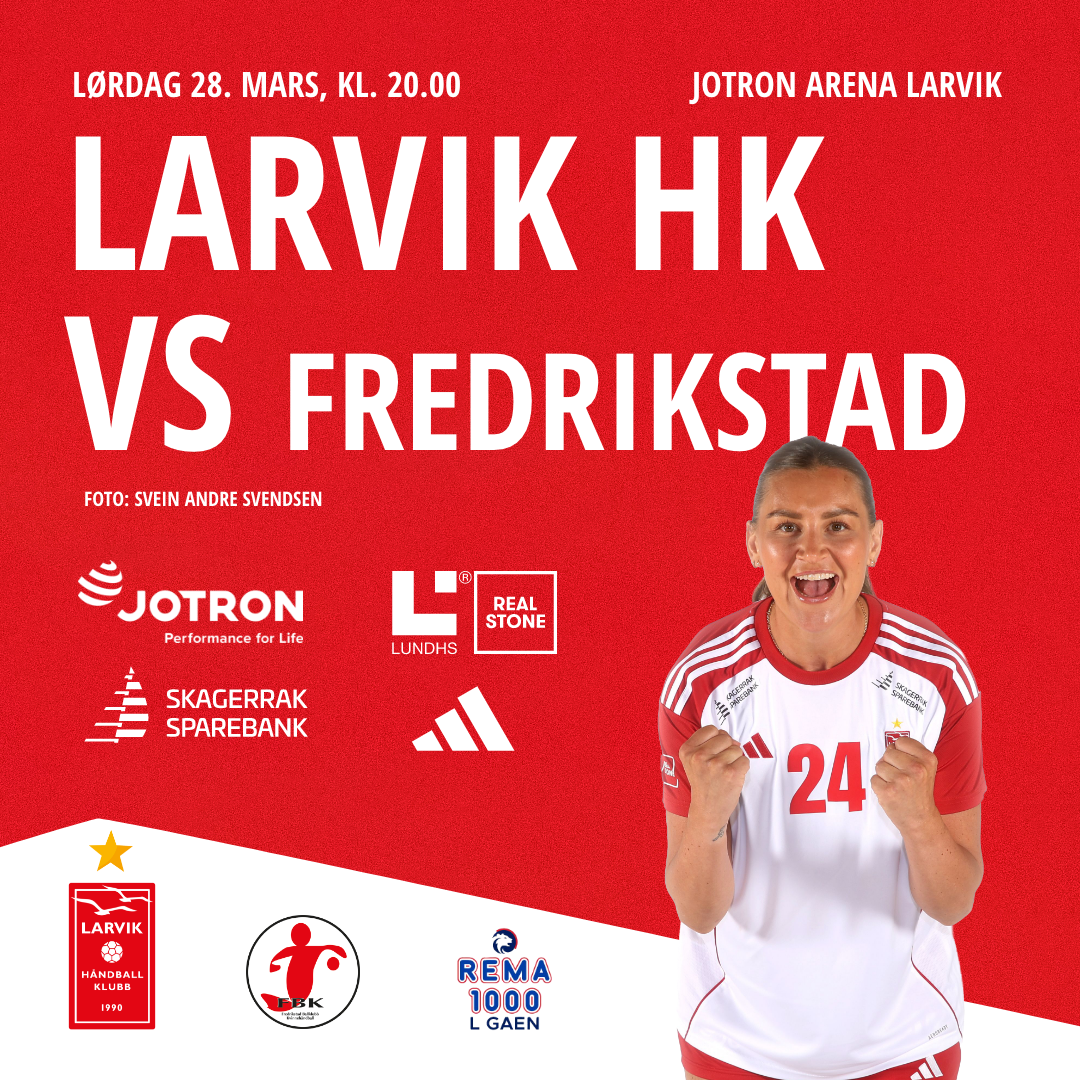 Event image Larvik-Fredrikstad. PW-CUP-kampen