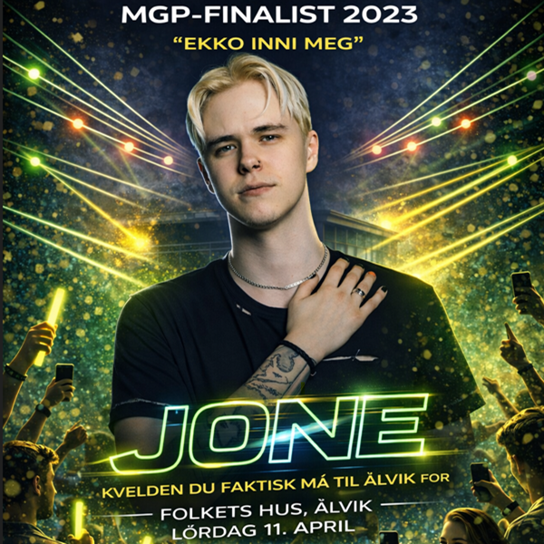 Event image JONE - Late Vibes-konsert (18+)