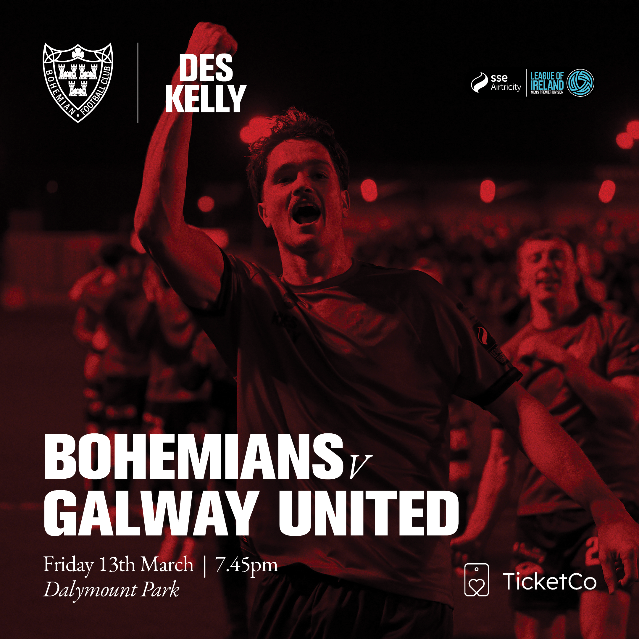 Event image Bohemian FC vs Galway United FC