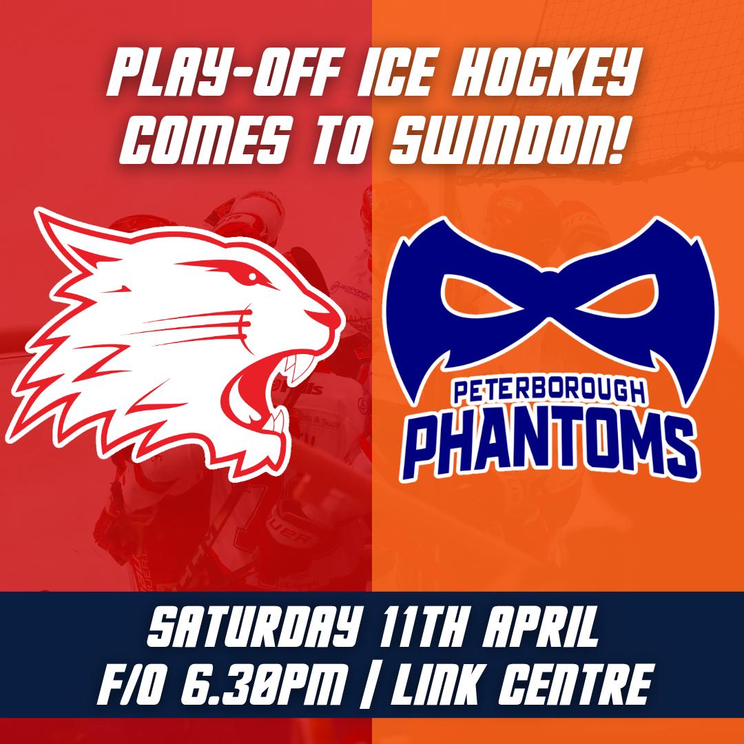 Event image Swindon Wildcats v Peterborough Phantoms | 11th Apr 26 | F/O 18:30