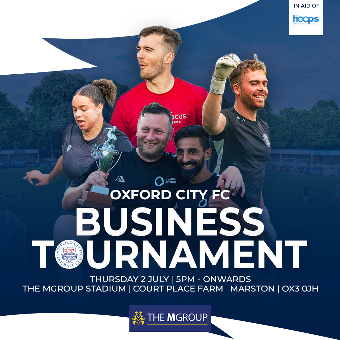 Event image Oxford City Business Tournament 2026 - Sponsored by The MGroup