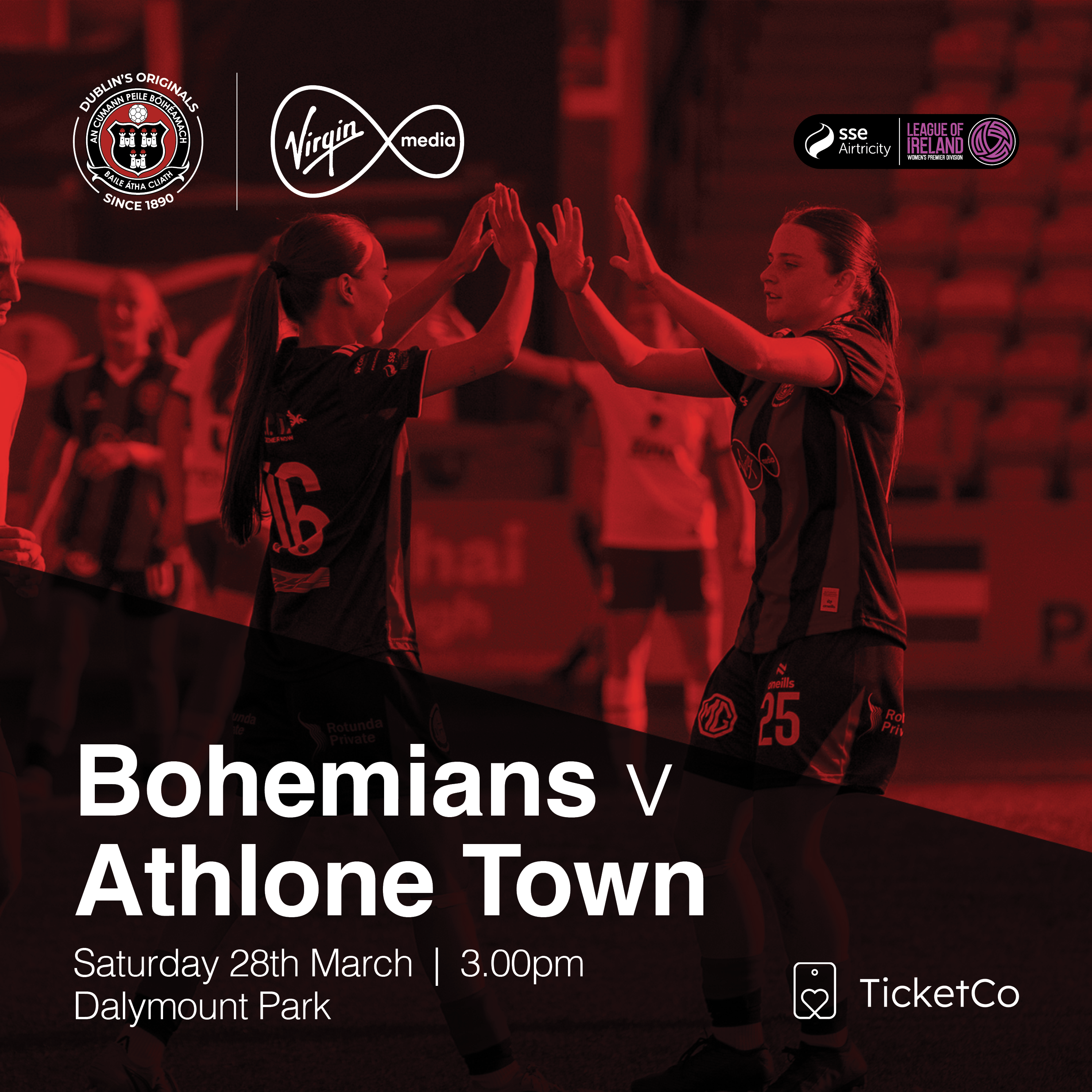 Event image WPD: Bohemian FC vs Athlone Town AFC 