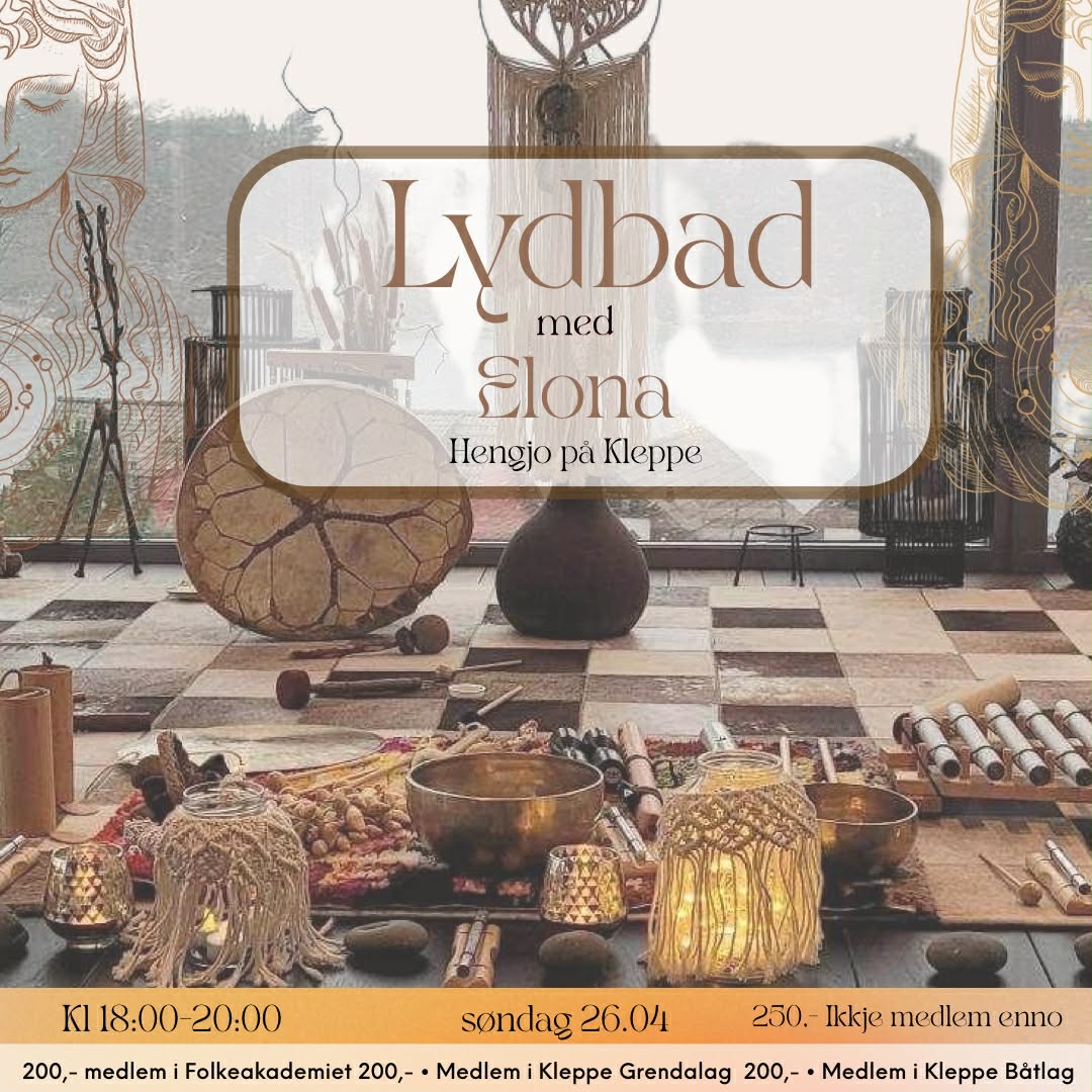 Event image Lydbad med Elona i Hengjo på Kleppe