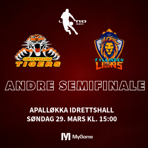 Event image ANDRE SEMIFINALE - TIGRE MOT LØVER!