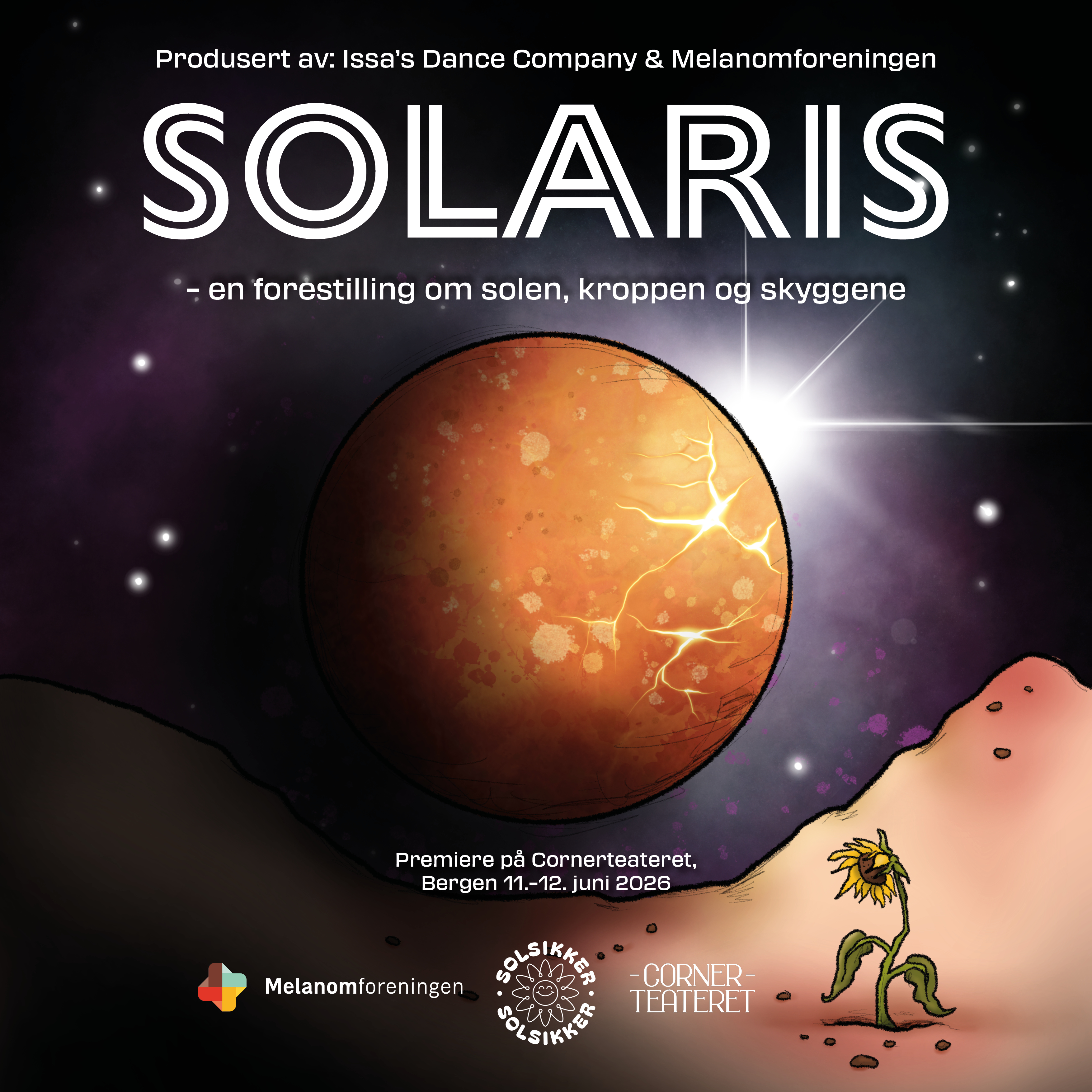 Event image Solaris – en forestilling om solen, kroppen og skyggene (PREMIERE)