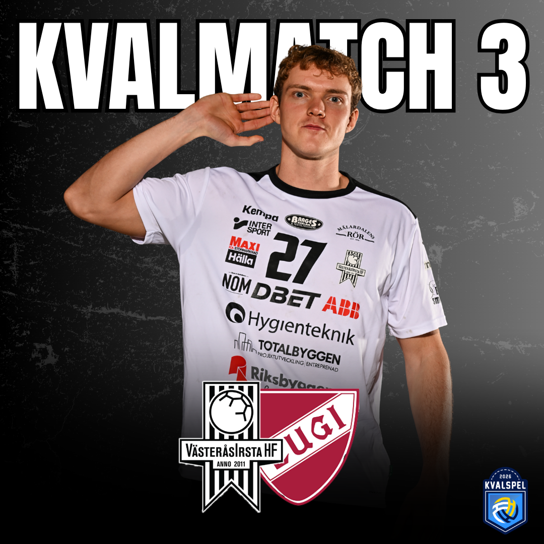 Event image Kvalmatch 3: VästeråsIrsta HF - Lugi HF