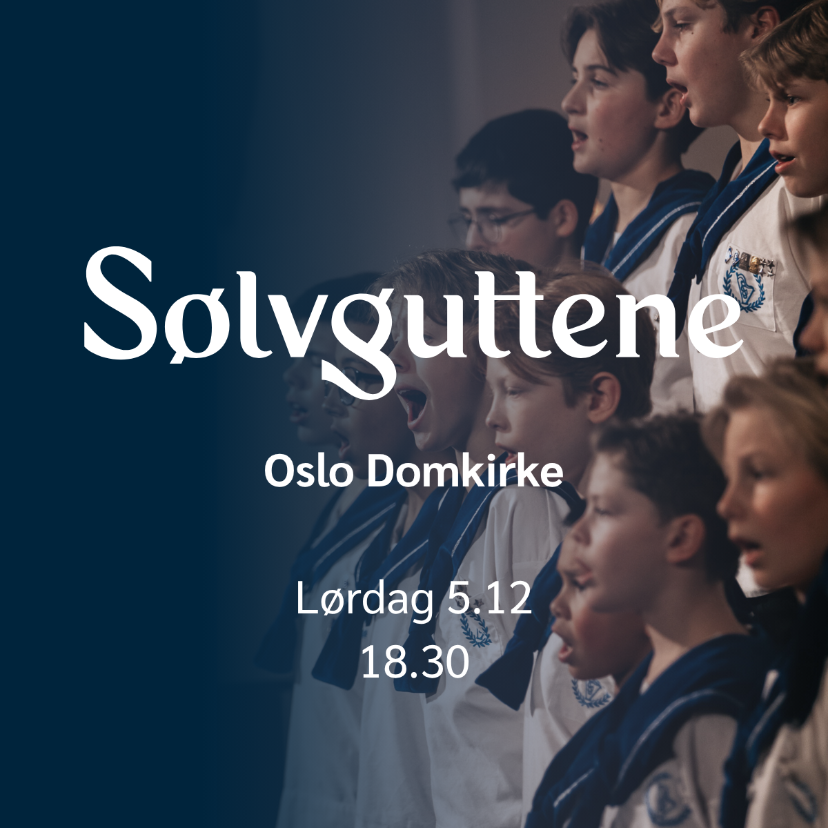 Event image Sølvguttenes tradisjonsrike julekonsert - Lørdag 18.30