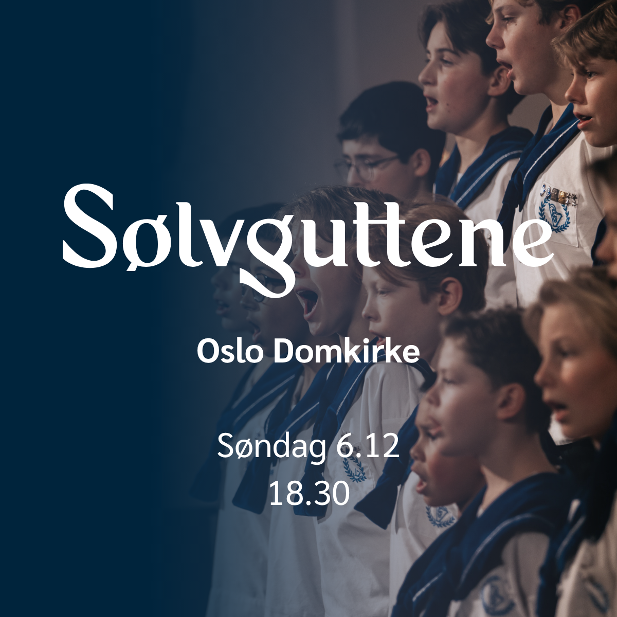 Event image Sølvguttenes tradisjonsrike julekonsert - Søndag 18.30