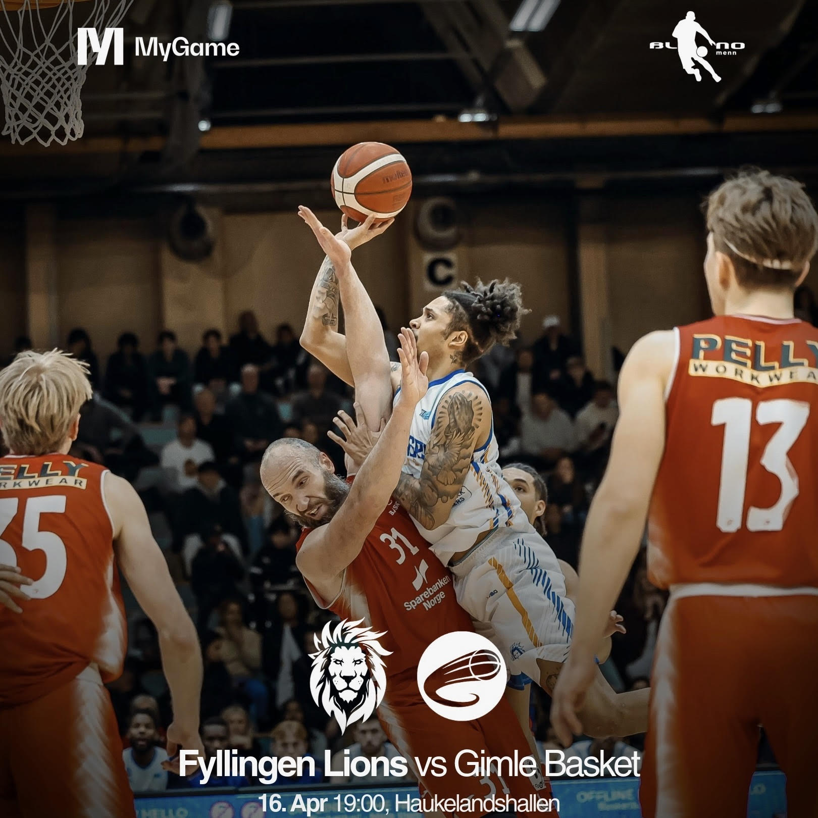 Event image BLNO sluttspillet - Finale 1 Fyllingen Lions vs. Gimle