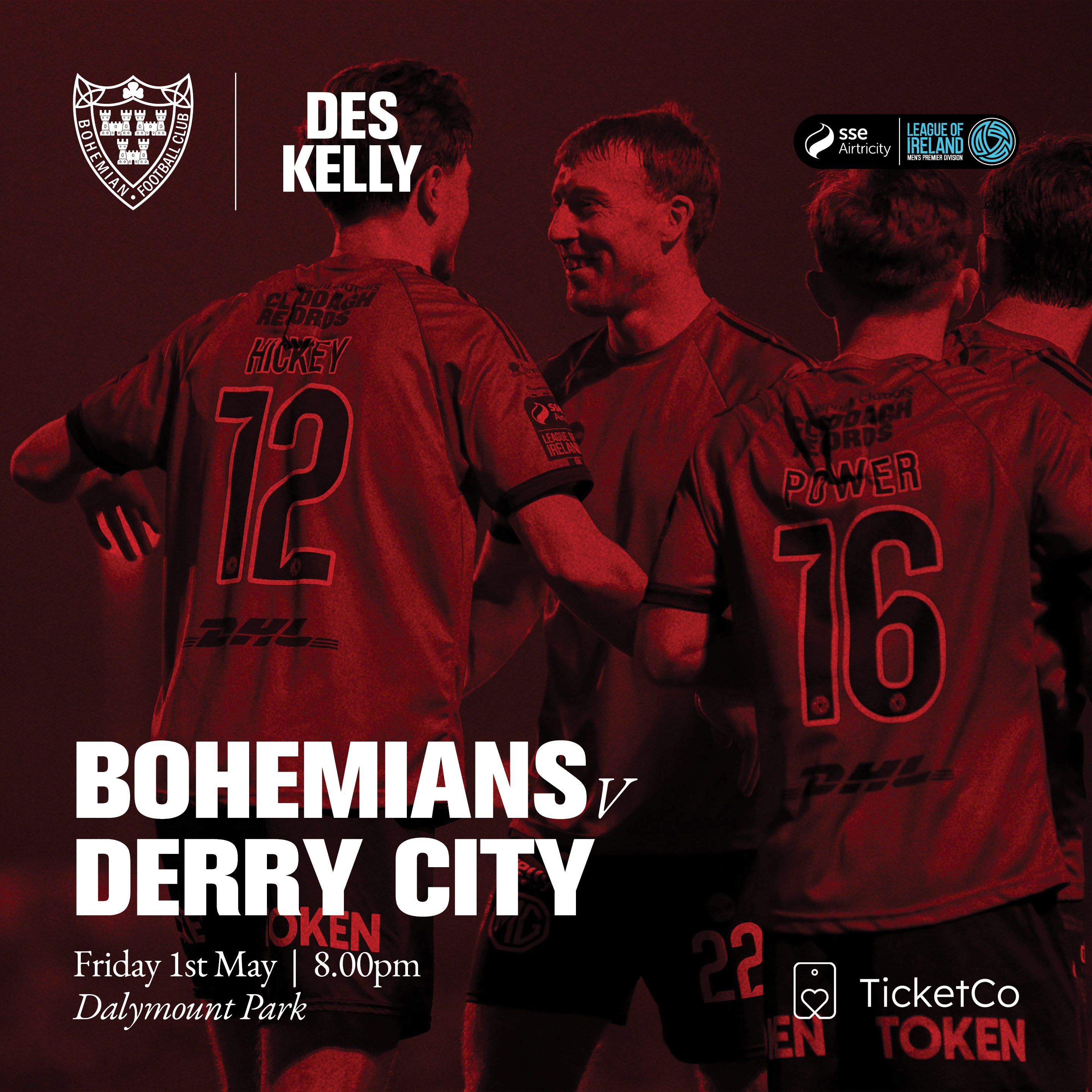 Event image Bohemian FC vs Derry City FC