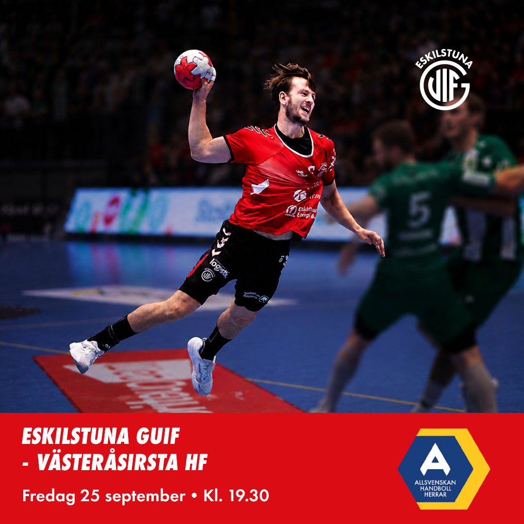 Event image Eskilstuna Guif–VästeråsIrsta HF | Hemmapremiär