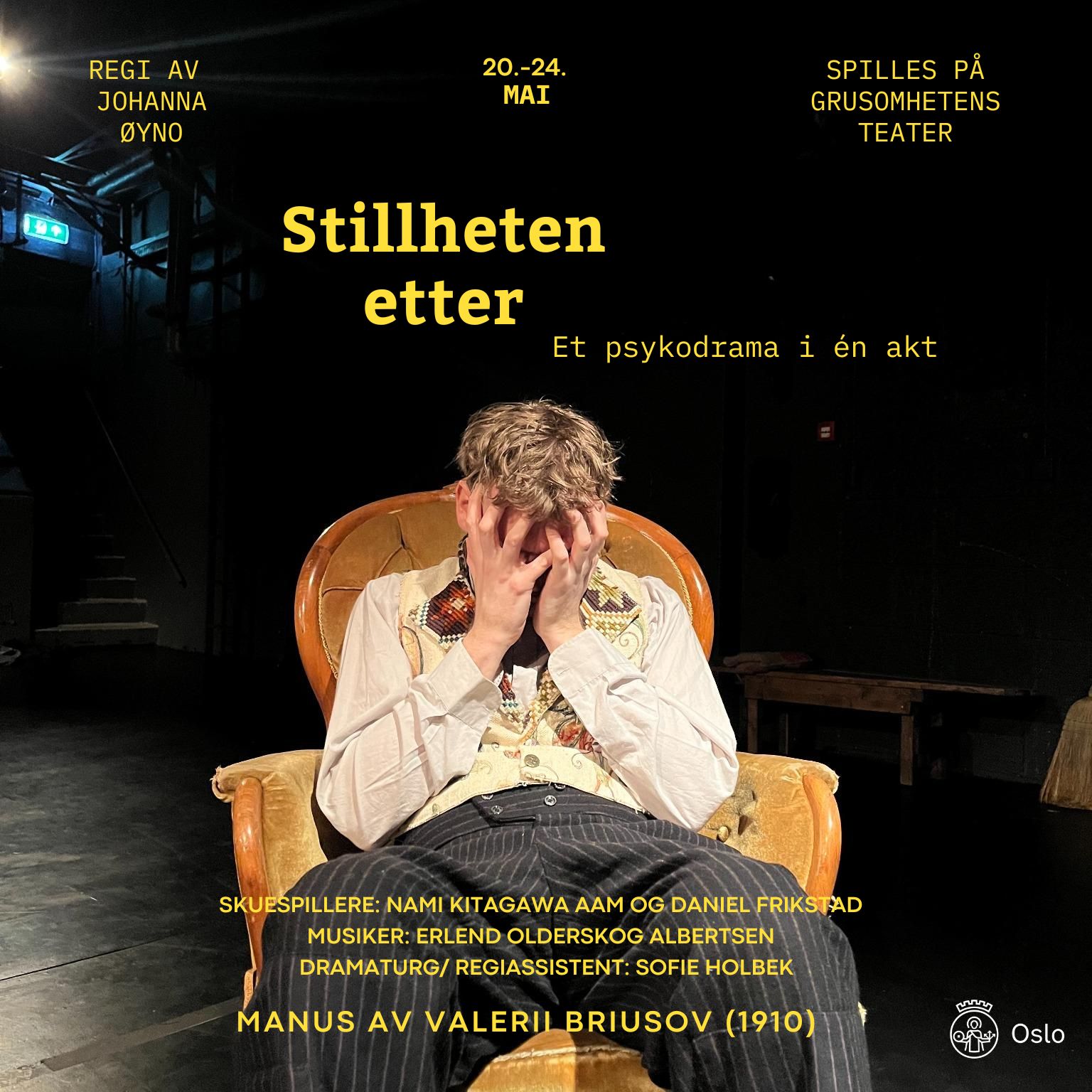 Event image Stillheten etter: Et psykodrama i én akt (22.4)