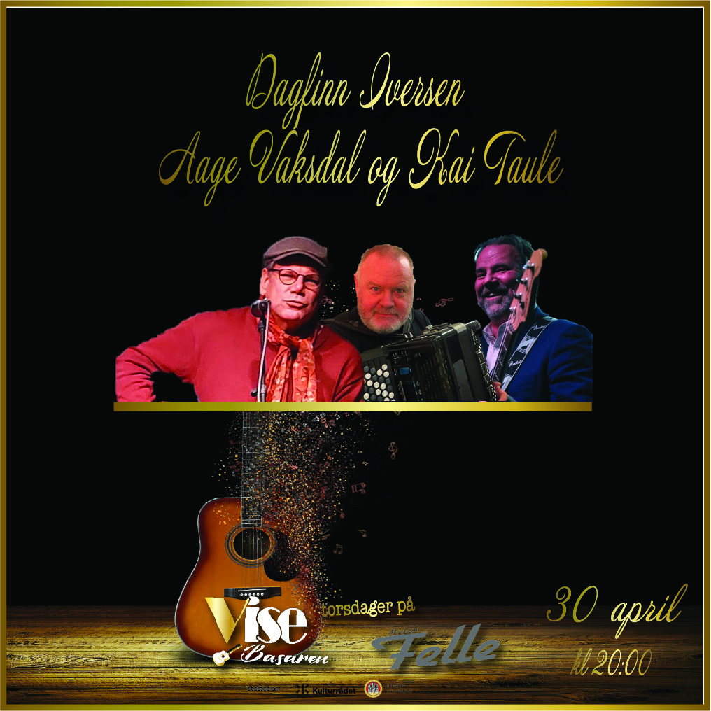 Event image Dagfinn Iversen, Kai Taule og Aage Vaksdal 