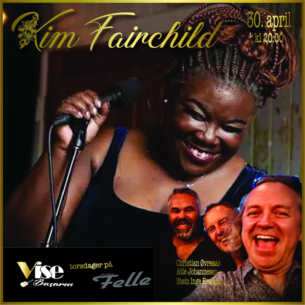 Event image En helt spesiell kveld i ViseBasaren – med Kim Fairchild