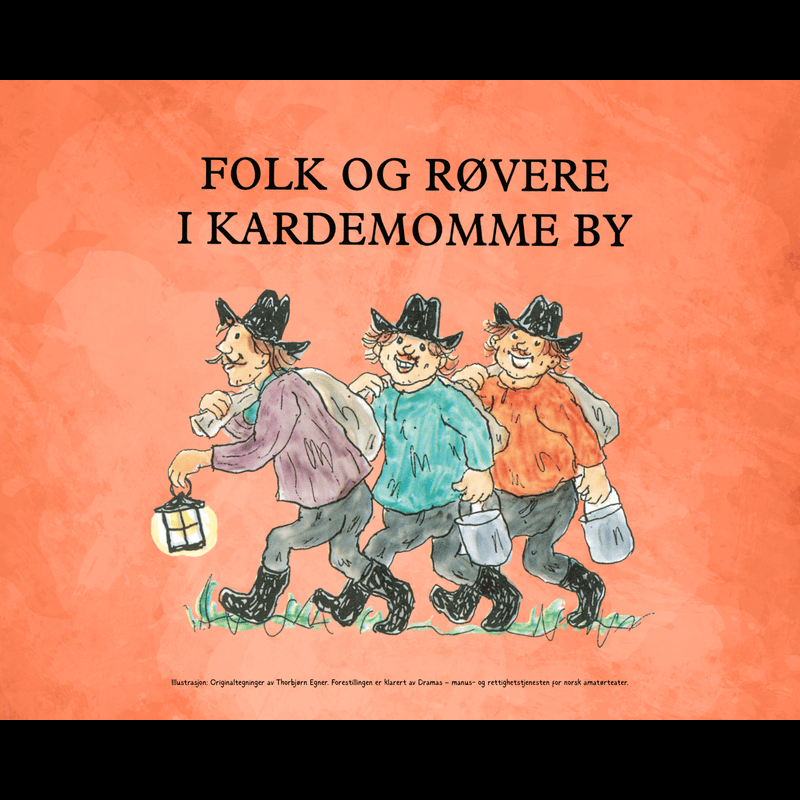 Event image Diorama - Folk og røvere i Kardemommeby