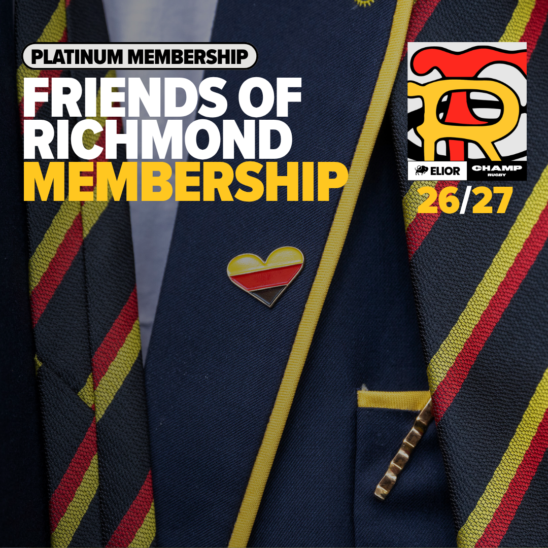 Event image Friends Of Richmond Membership - 2026/27 (PLATINUM) 