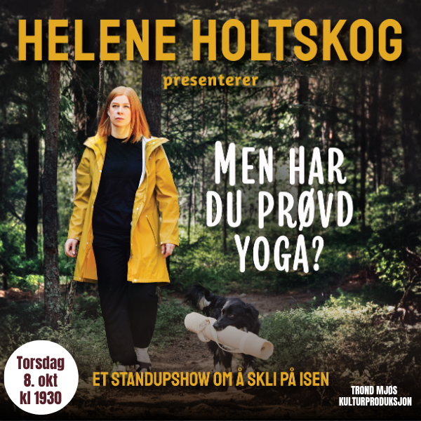 Event image Helene Holtskog - Men har du prøvd yoga?