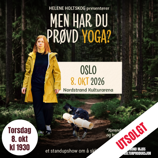 Event image Helene Holtskog - Men har du prøvd yoga?