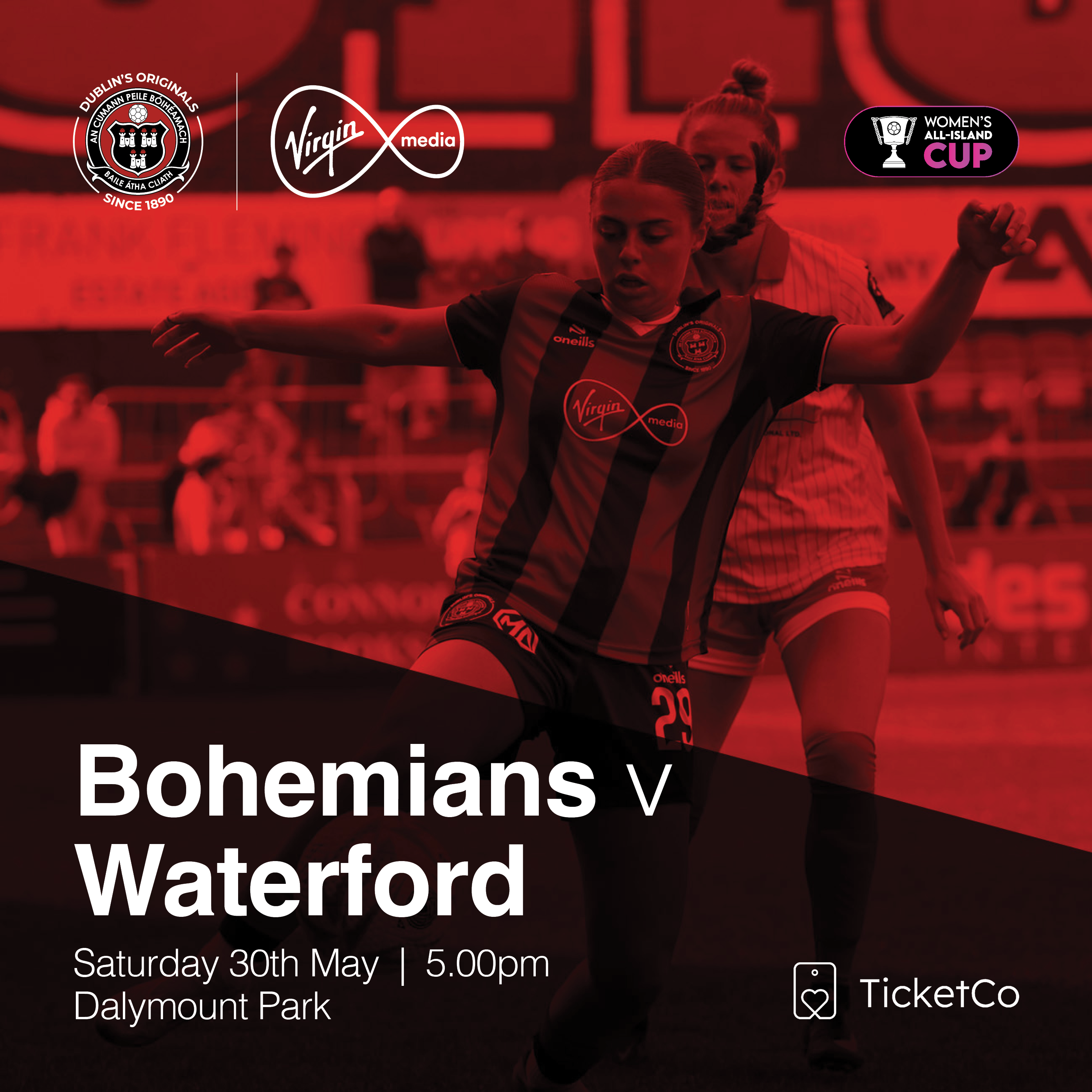 Event image All-Island Cup - Bohemian FC vs Waterford FC 