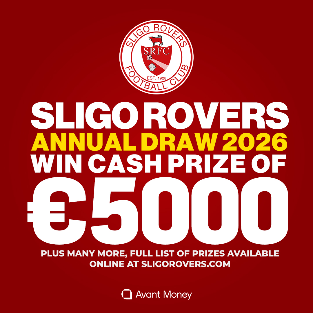 Event image Sligo Rovers Annual Draw 2026