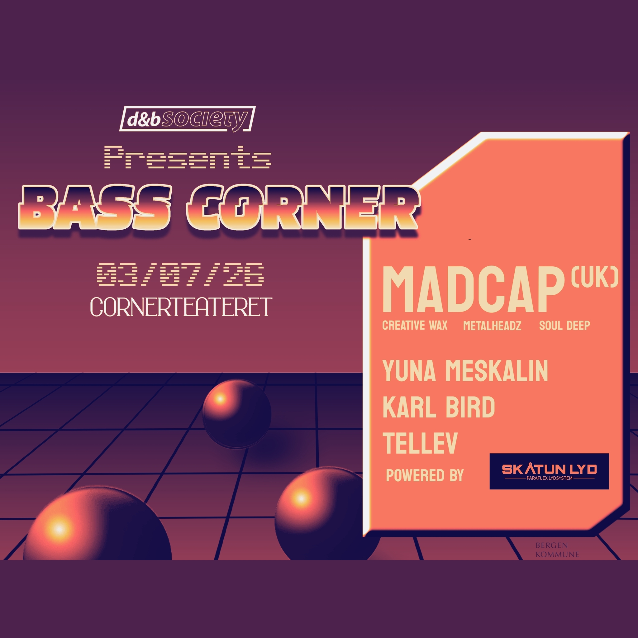 Event image Bass Corner feat. MADCAP