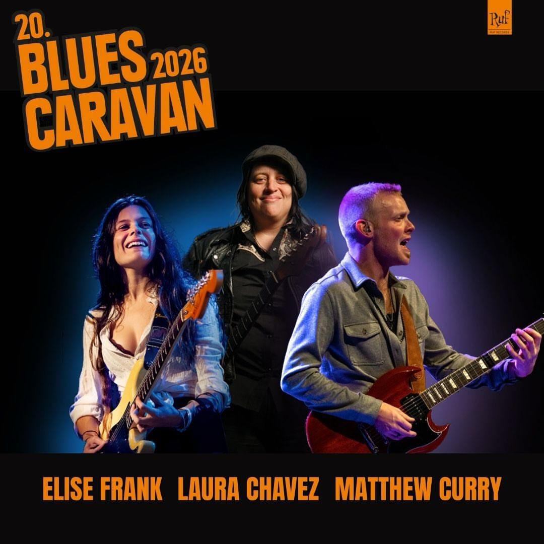 Event image Blues Caravan: Matthew Curry, Elise Frank, Laura Chavez