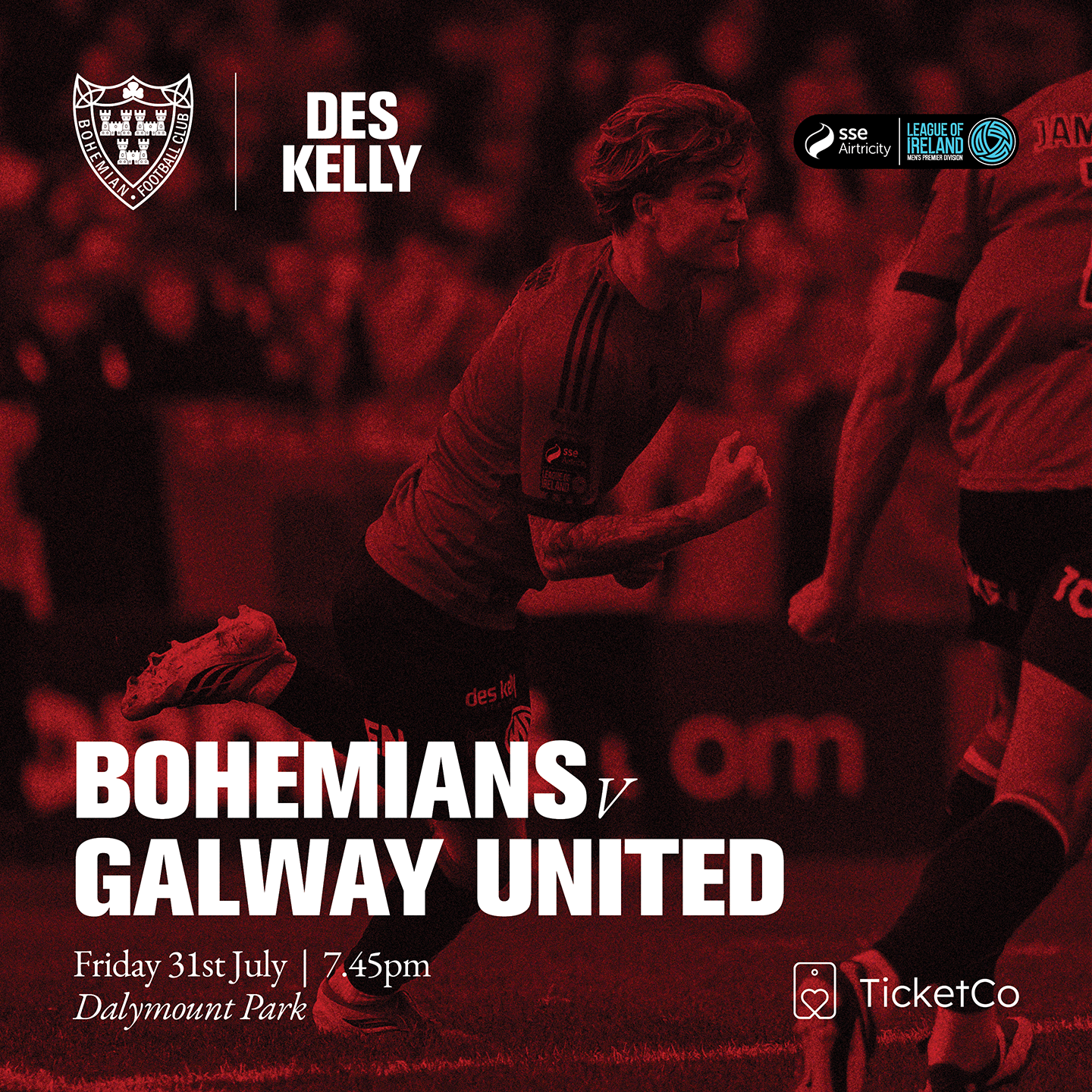 Event image Bohemian FC vs Galway United FC