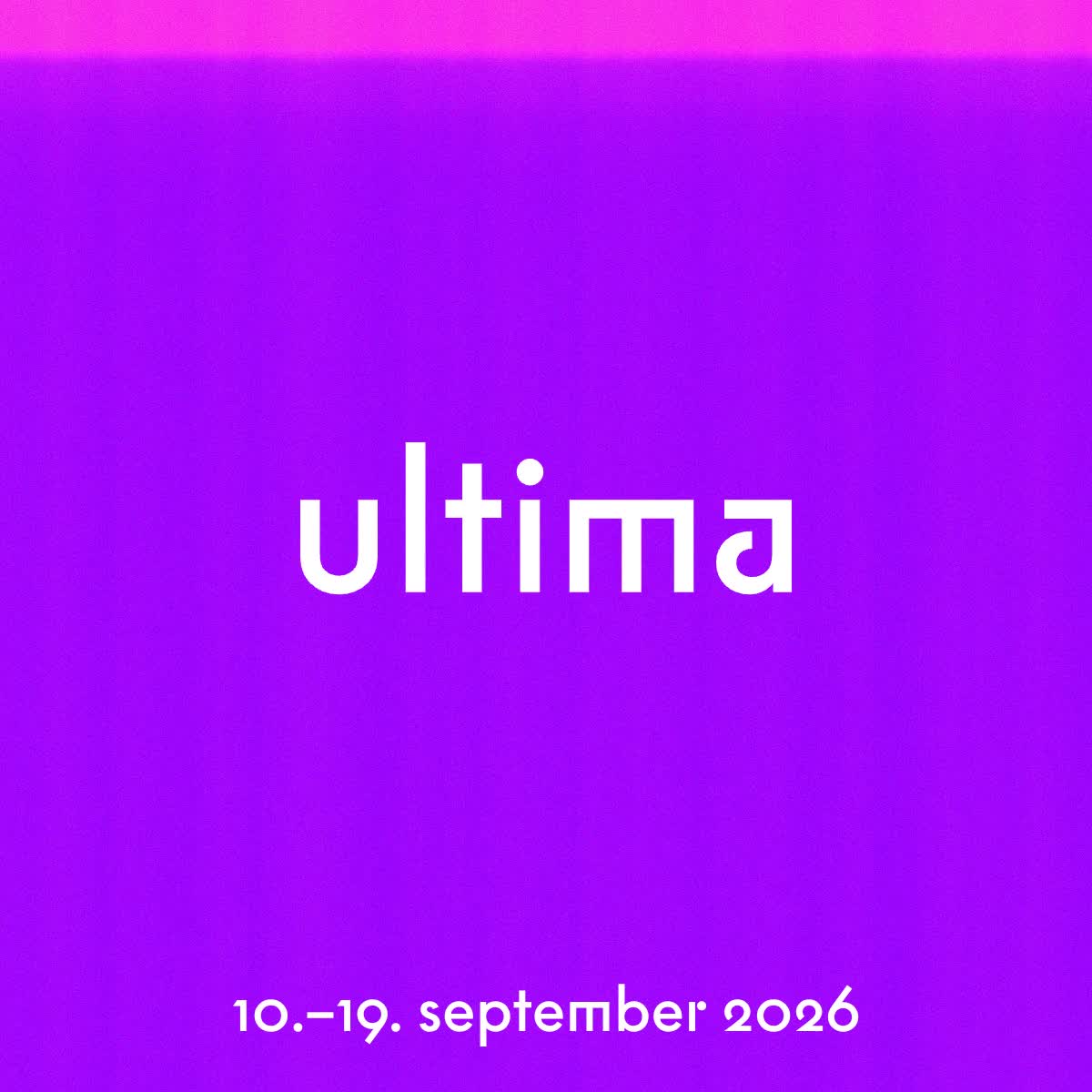 Event image Ultima 2026 | Merzbow | Noise legend at MUNCH