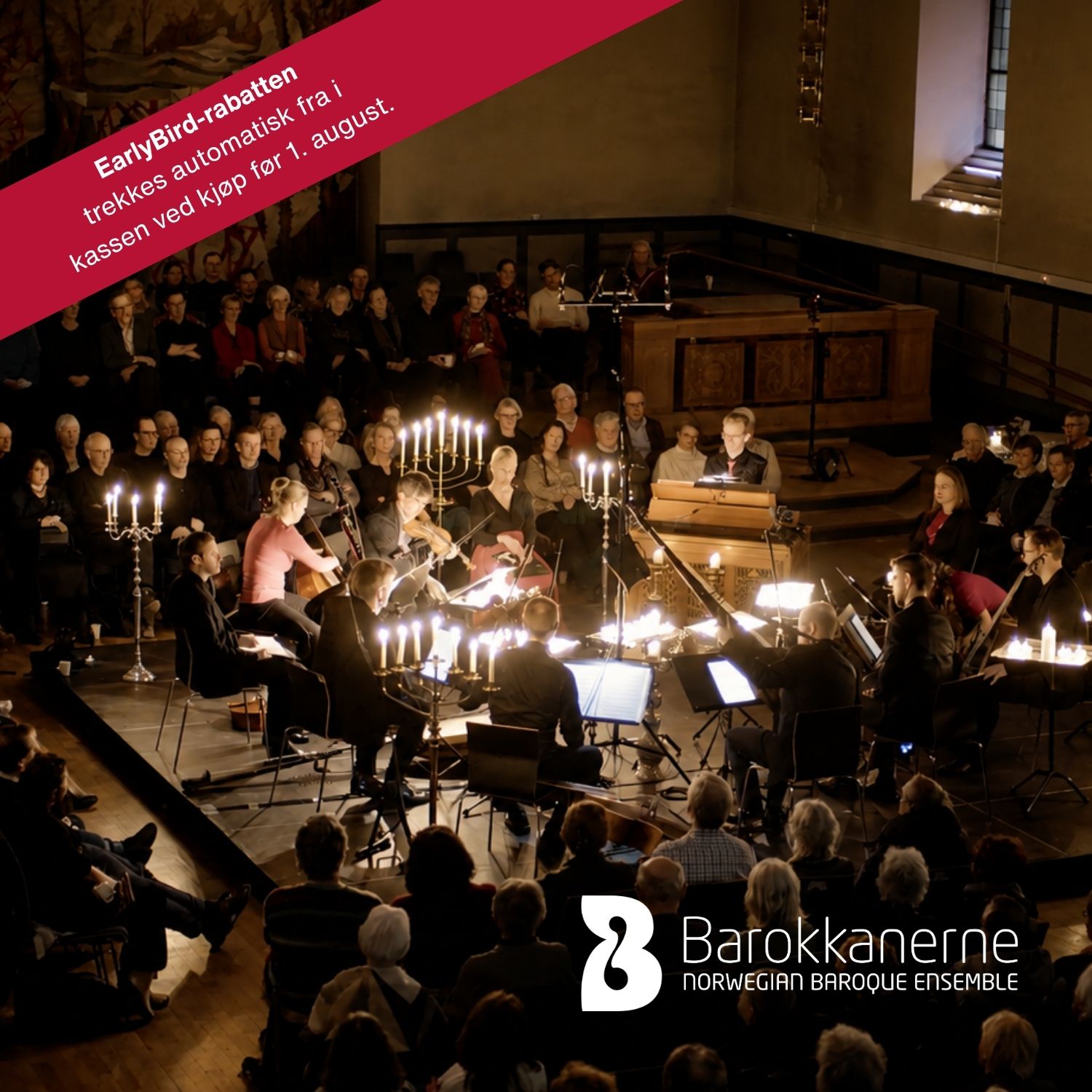Event image Barokkansk jul med levende lys