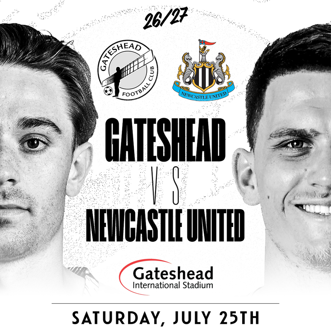 Event image Gateshead FC vs Newcastle United