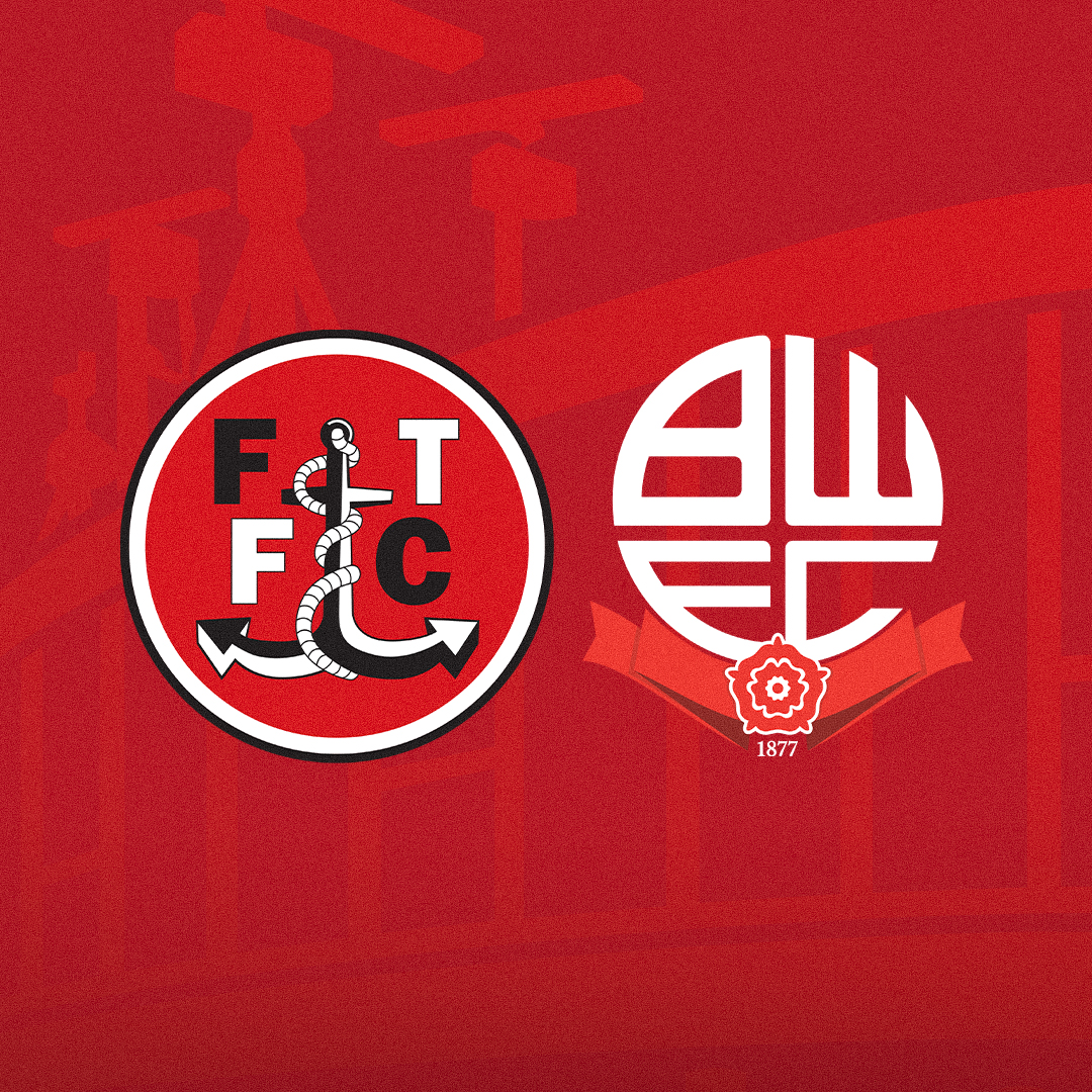 Event image Fleetwood Town FC vs Bolton Wanderers FC 