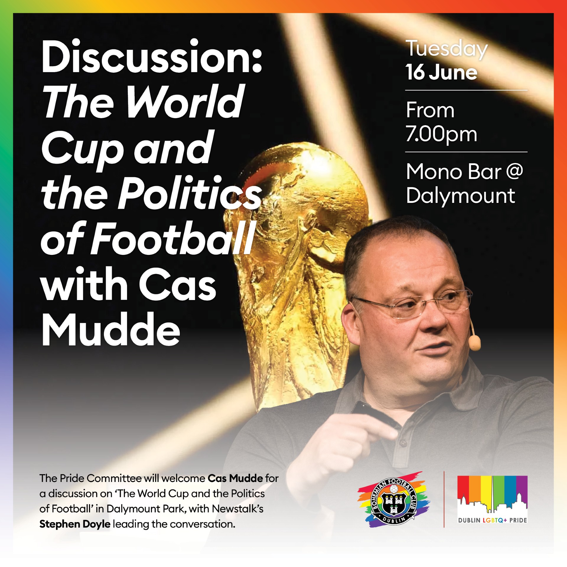 Event image The World Cup and the Politics of Football with Cas Mudde