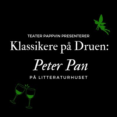 Event image Klassikere på Druen: Peter Pan (for voksne)