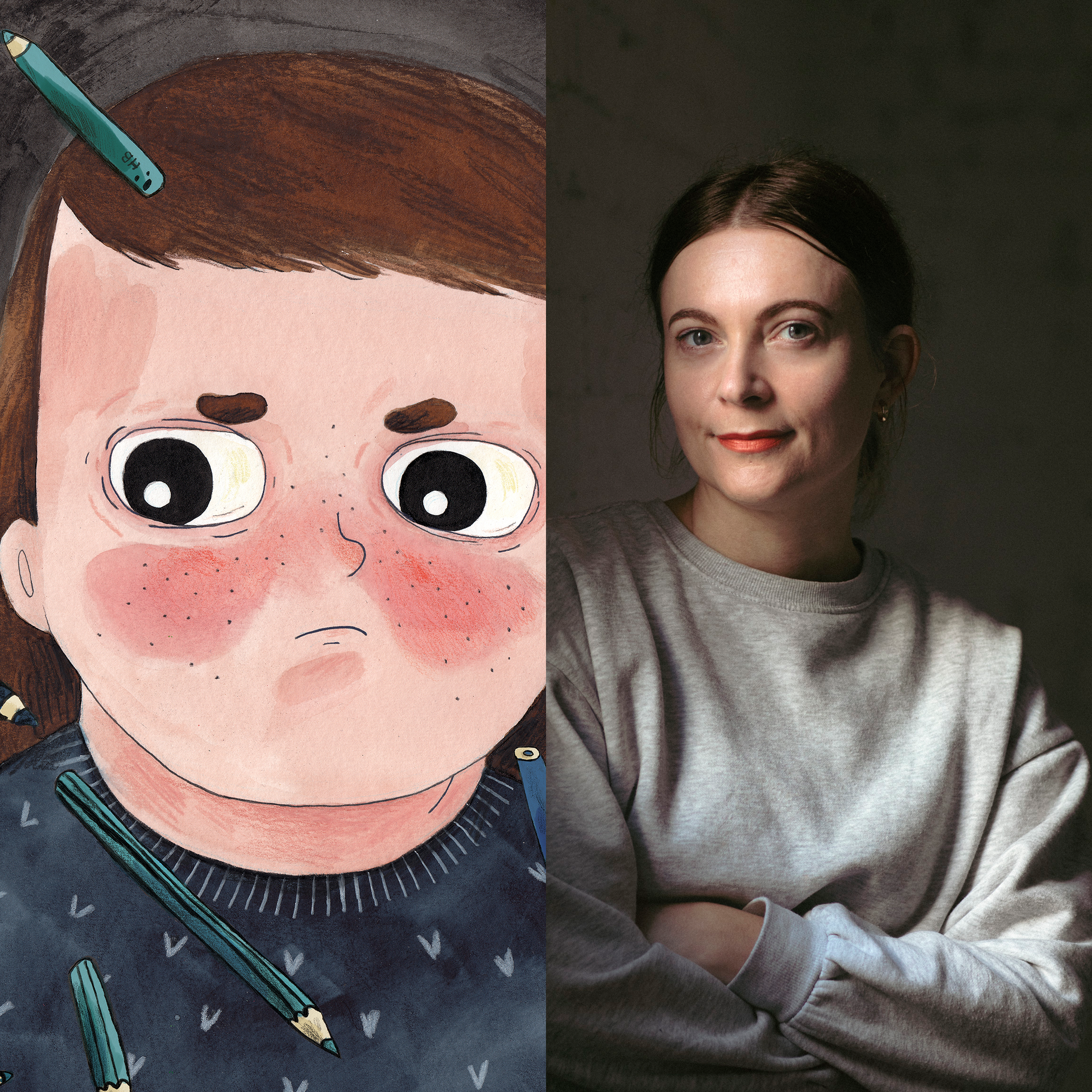 Event image Tegnerforbundet på Serieteket – Illustrasjonsverksted: Hvordan tegne en følelse?