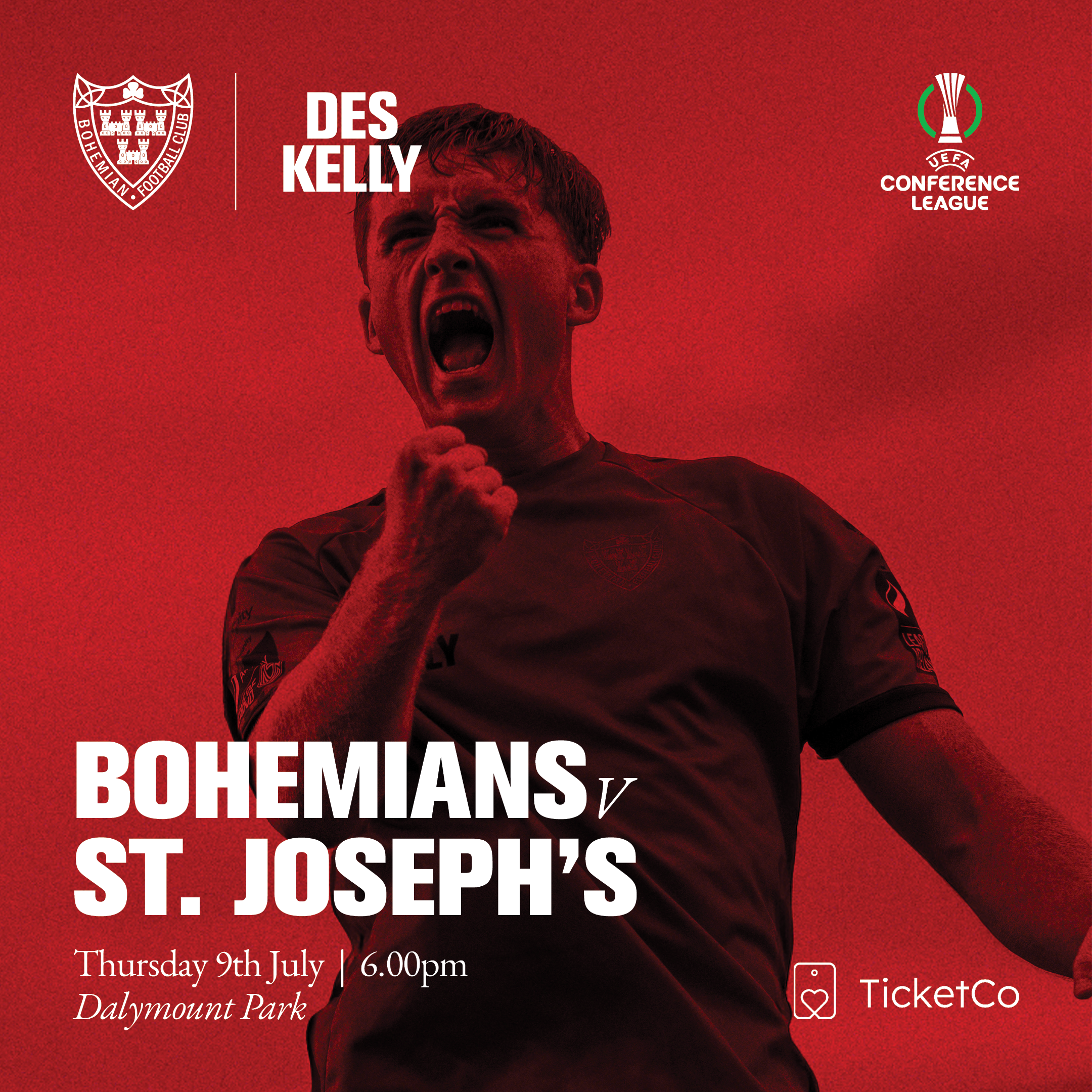 Event image UEFA Conference League - Bohemian FC vs St. Joseph's FC 